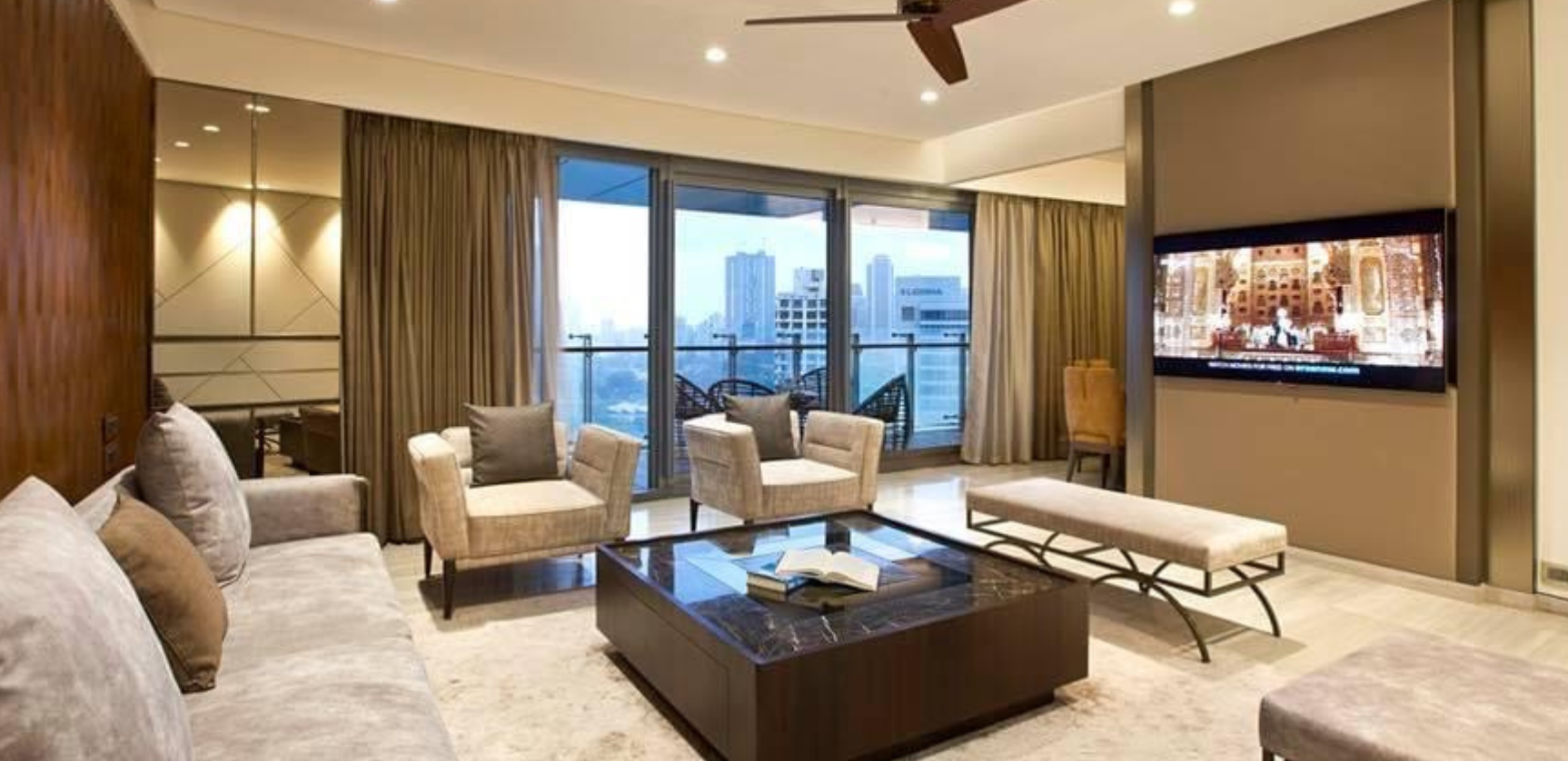 3 BHK Semi Furnished in Lodha World Crest , Lower Parel